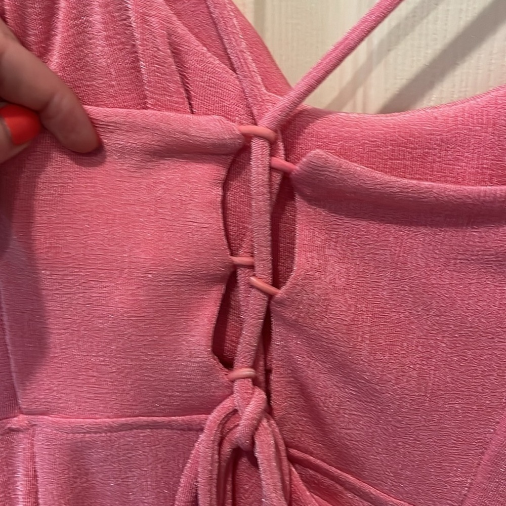 Holly Molly pink mini dress, size 4 🔵 - Picture 7 of 8
